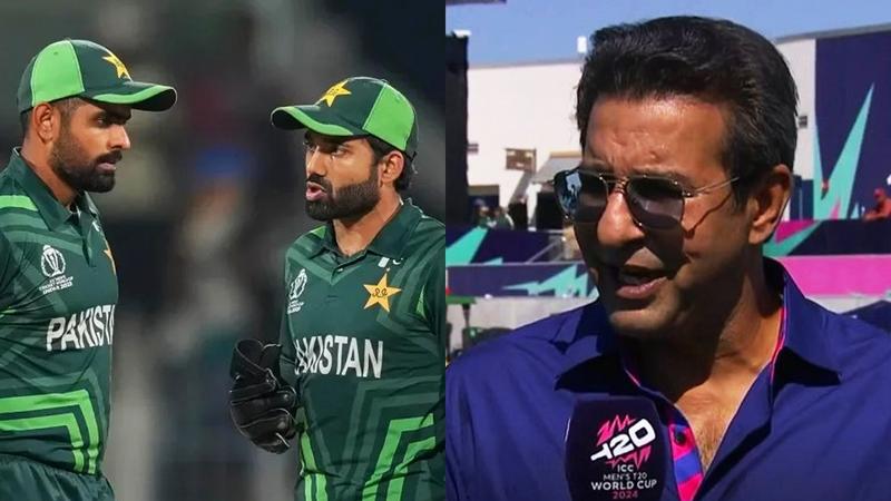 Wasim akram angry reaction after ind vs pak match