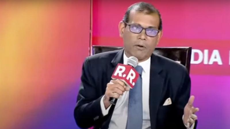 Mohamed Nasheed on indian troops