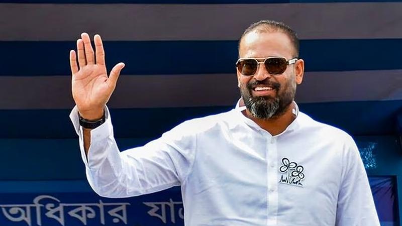 Trinamool Congress candidate Yusuf Pathan