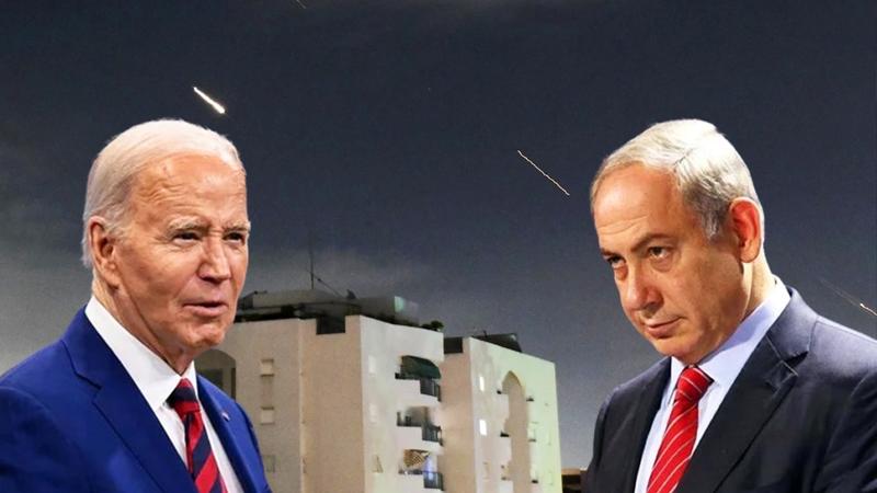 Joe Biden and PM Benjamin Netanyahu