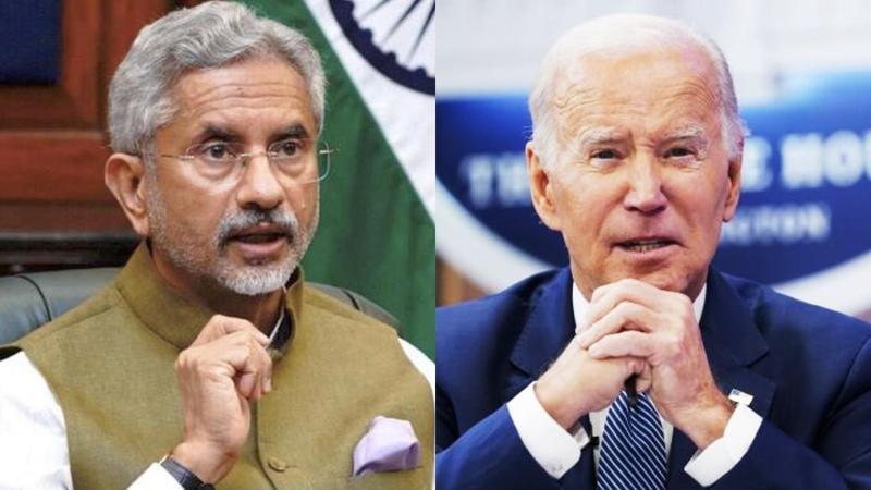 S Jaishankar befitting reply to Joe Biden