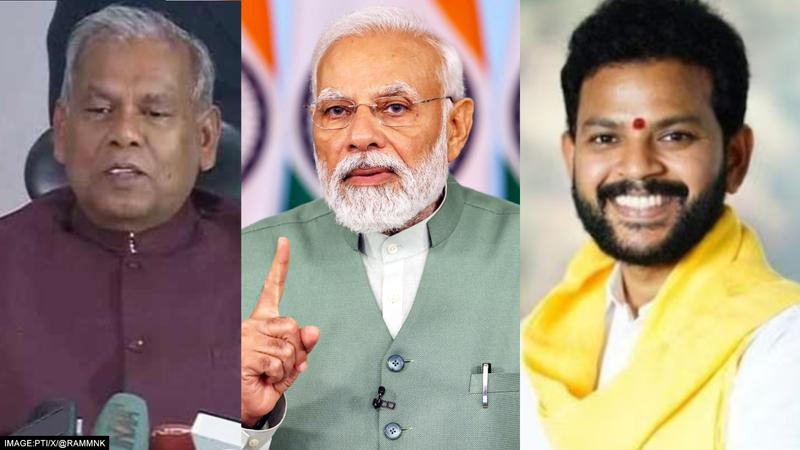 Ram Mohan Naidu is the youngest minister in Modi cabinet, Jitan Ram Manjhi is the oldest minister