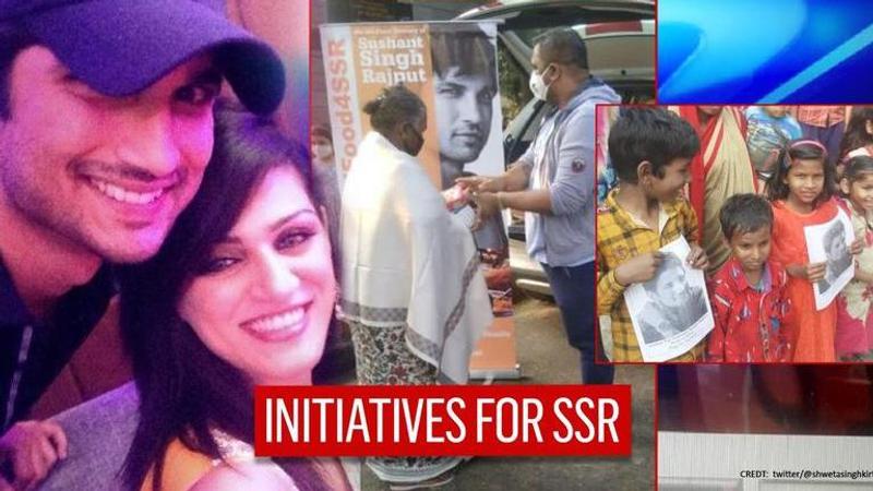 Kids hold 'justice for Sushant' banner as fans perform charity on Diwali; Shweta pens note