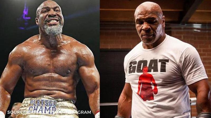 Shannon Briggs and Mike Tyson