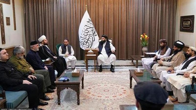 Russian Islamic delegation - Taliban