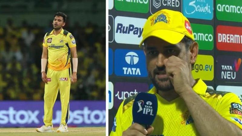 'He can't do anything. You just move on': MS Dhoni gives a clear-cut answer on Chahar and Stokes' injuries