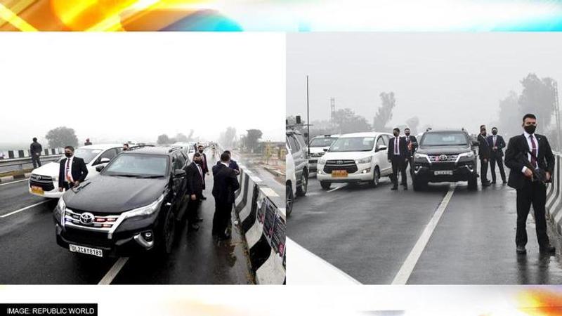 PM Modi Security Breach: First Pictures Of Convoy Stuck On Punjab ...