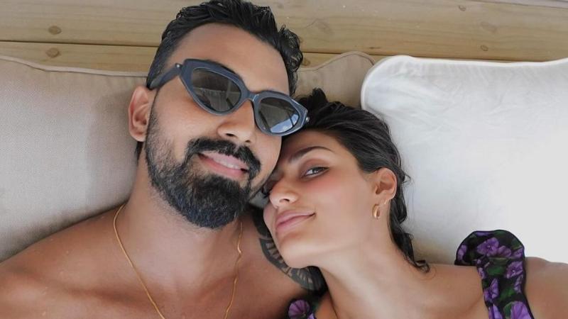 Athiya Shetty with KL Rahul