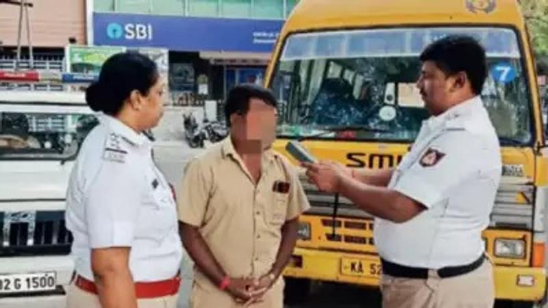 Bengaluru: 16 School Bus Drivers Booked For Drunk Driving