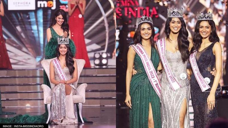 Sini Shetty Karnatakas Sini Shetty Crowned Femina Miss India 2022