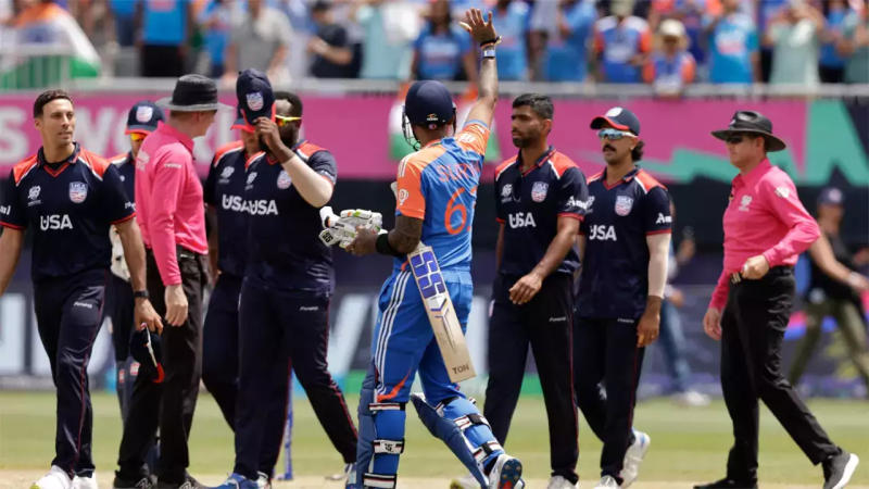 India vs USA: US were penalised 5 runs for a rookie mistake