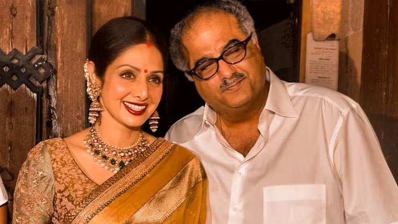 Sridevi and Boney Kapoor