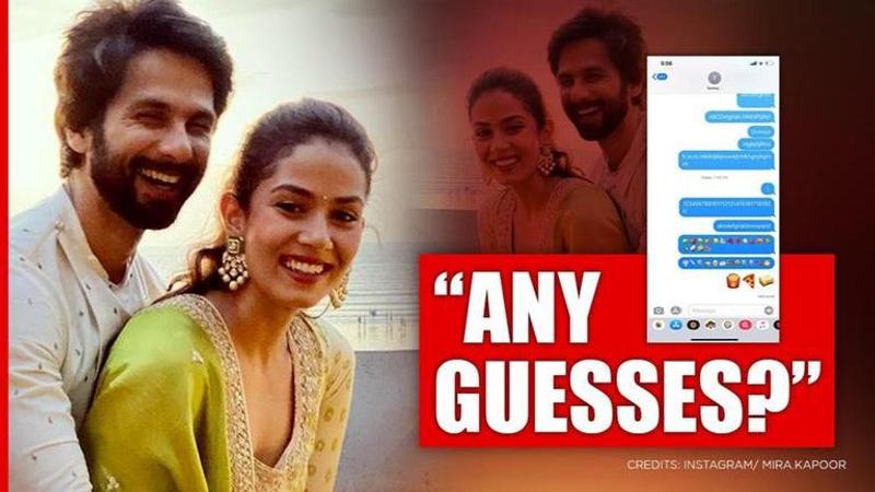 Mira Rajput shares screenshot of 'phone-takeover'; netizens excited about another detail