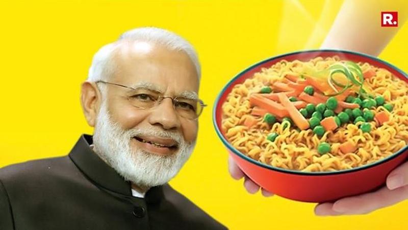 You have to see PM Modi's priceless reaction on being told that a Ujjwala Yojana beneficiary uses it to cook Maggi for her children!