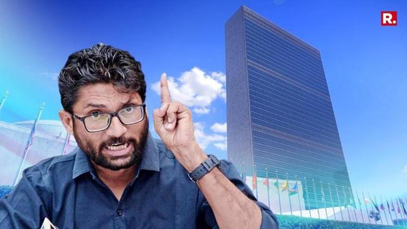 Even as Congress backs Modi government, Jignesh Mevani has this to say about the UN's human rights report on Kashmir