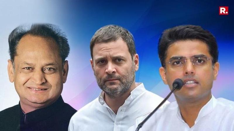 Rahul Gandhi faces rebellion in Rajasthan as Ashok Gehlot, Sachin Pilot fight it out over CM candidature