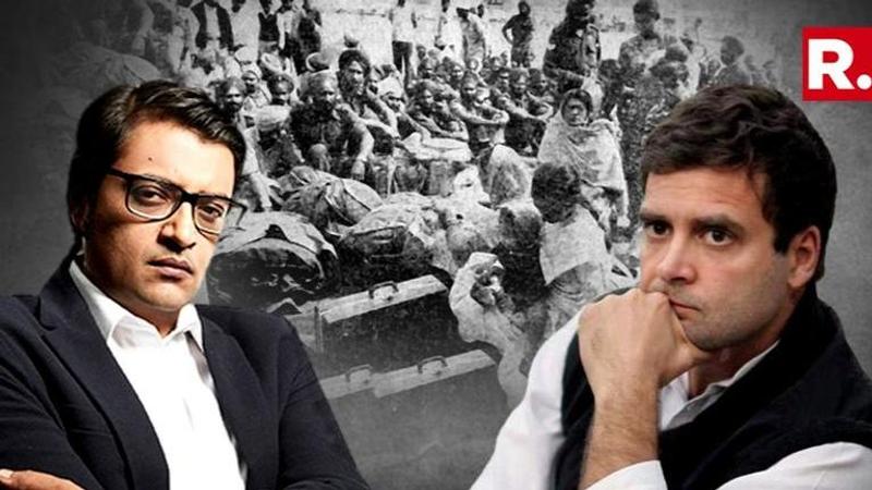 'You're an incorrigible liar', says BJP to Rahul Gandhi on his 1984 Congress involvement u-turn, posting video proof of Rahul’s 2014 ‘some Congressmen probably involved’ confession to Arnab Goswami