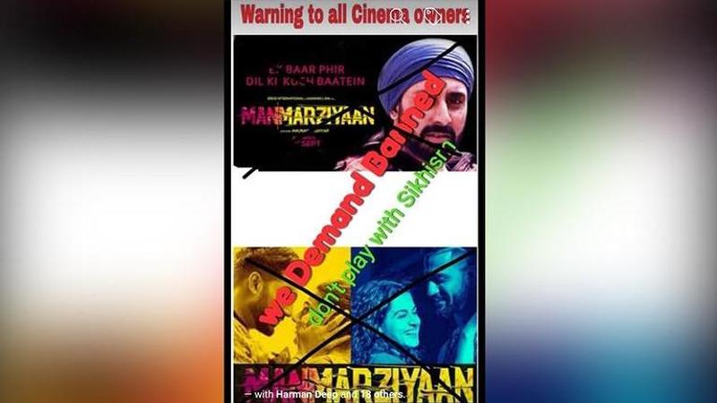 Delhi Sikh Body protests against Anurag Kashyap's Manmarziyaan demanding nationwide ban. Here's why