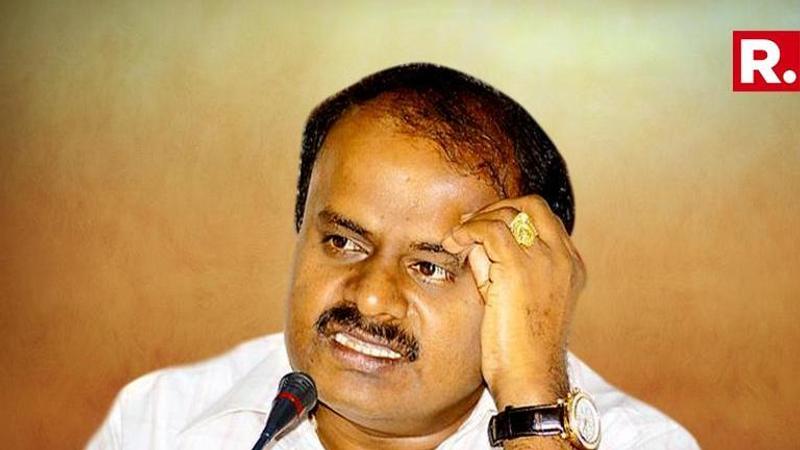 BJP leaders protest against Karnataka CM HD Kumaraswamy's revolt comment