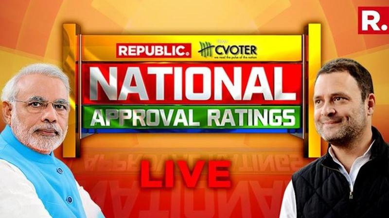 National Approval Ratings LIVE | BJP or Congress: Who will win if elections are held today?