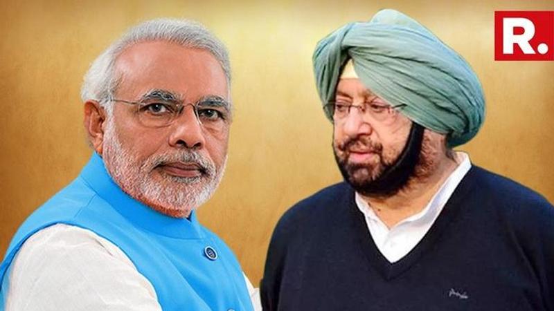 Punjab Chief Minister Amarinder Singh meets Prime Minister Narendra Modi, presses for compensation to farmers for stubble burning