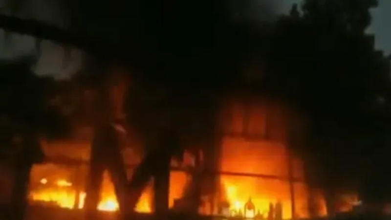 NCP office torched