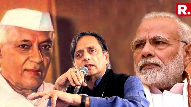 'Nehru is the sole reason why humanity exists', retorts BJP sarcastically as Shashi Tharoor credits him for 'Chaiwala' PM