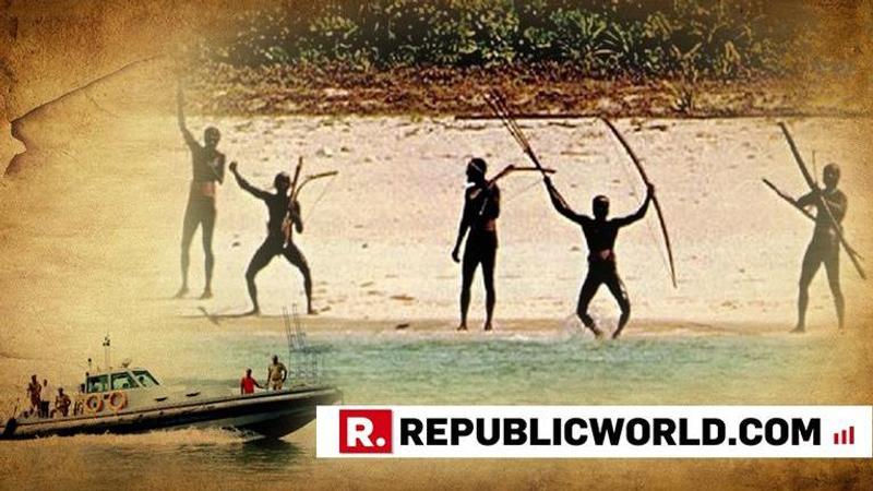 Police returns 400 metre from shore after spoting Andaman tribe armed with bows and arrows