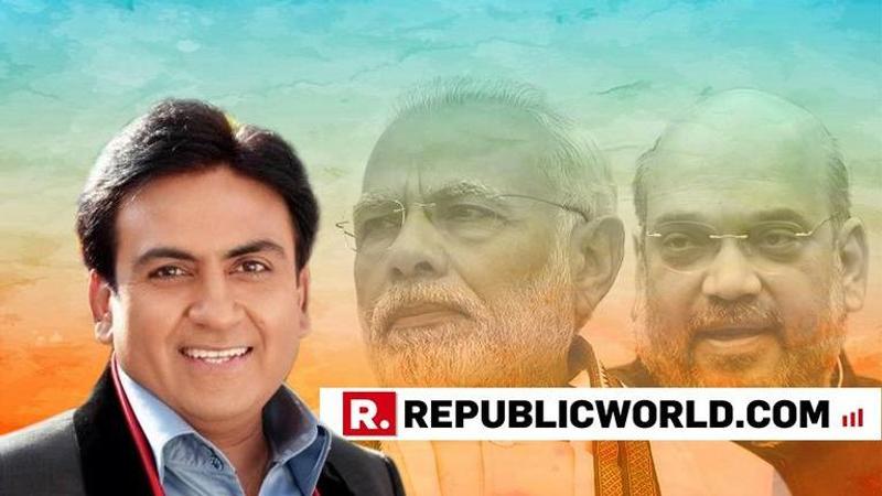 Popular television actor Dilip Joshi campaigns for BJP ahead of crucial assembly elections in Rajasthan