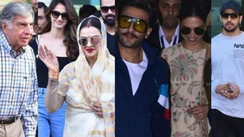 IN PICS | Ranveer Singh-Deepika Padukone, Rekha, Ratan Tata, others descend at Udaipur to participate in Isha Ambani’s pre-wedding celebrations