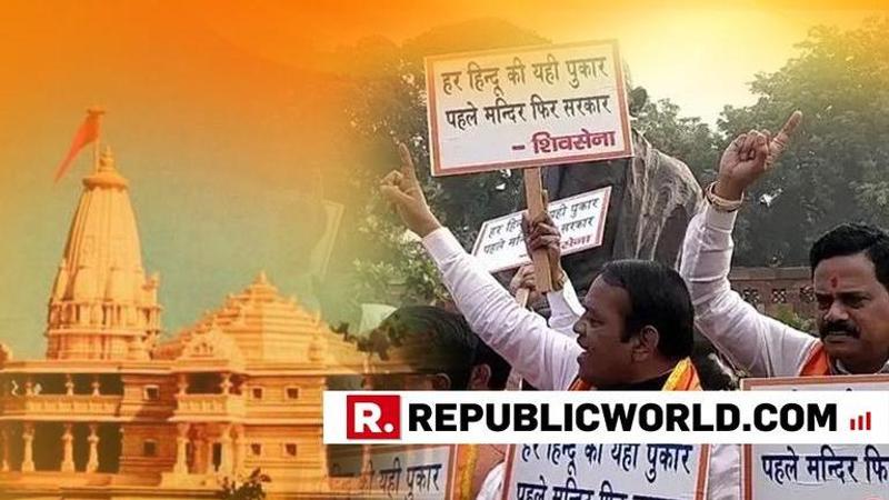 After BJP setback in Hindi Heartland, 'ally' Shiv Sena takes 'Pehle Mandir, Phir Sarkar' demand to Parliament