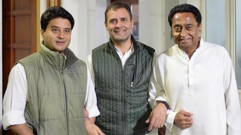 Hand-in-hand with Kamal Nath and Scindia, Rahul Gandhi quotes Tolstoy in cryptic post amid Madhya Pradesh CM chaos