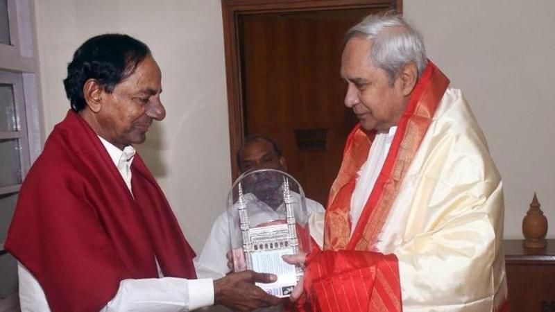 BJP says 'zero plus zero equals zero' as Telangana CM KCR meets Odisha counterpart Naveen Patnaik over a regional front