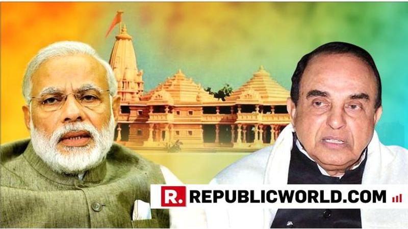 Day before Supreme Court hears Ayodhya case, Dr Subramanian Swamy issues priority advice to PM Modi over Ram Mandir's construction. Read here