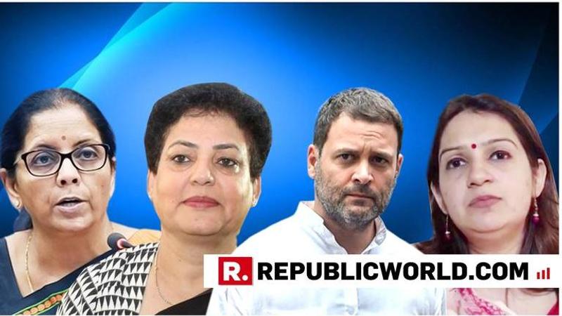 SHAMEFUL: Congress tells NCW chief Rekha Sharma 'what her job is' for taking cognisance of Rahul Gandhi's sexist remarks against Raksha Mantri Nirmala Sitharaman