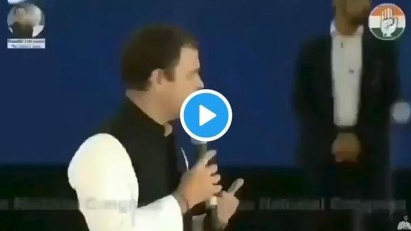 WATCH: BJP shocked over what Rahul Gandhi didn't mention about Mahatma Gandhi 'picking up' non-violence