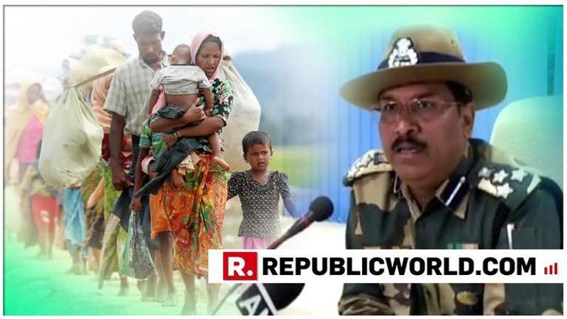 Bangladesh security forces 'pushed' Rohingya refugees into Indian territory: BSF