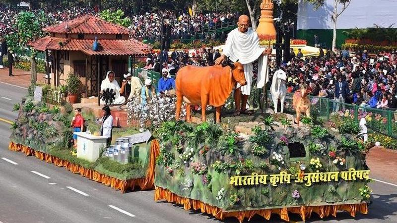 ICAR's 'Kisan Gandhi' tableau bags 1st prize at Republic Day parade