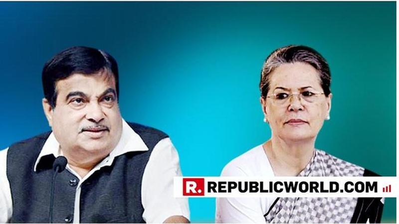 Sonia Gandhi shows appreciation to Nitin Gadkari for his work by 'thumping the desk' in Lok Sabha