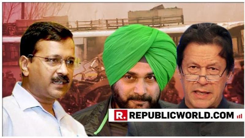 "For Sidhu, friendship with Imran Khan comes first, then the nation": AAP chief Arvind Kejriwal slams Navjot Singh Sidhu over stand on Pulwama