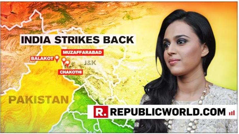 Swara Bhasker 'Salutes' Indian Armed Forces  for striking terror camps in Pakistan