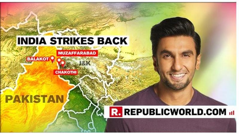 Ranveer Singh hails the IAF after India's precision strike on Pakistan's terror bases. Here's his message