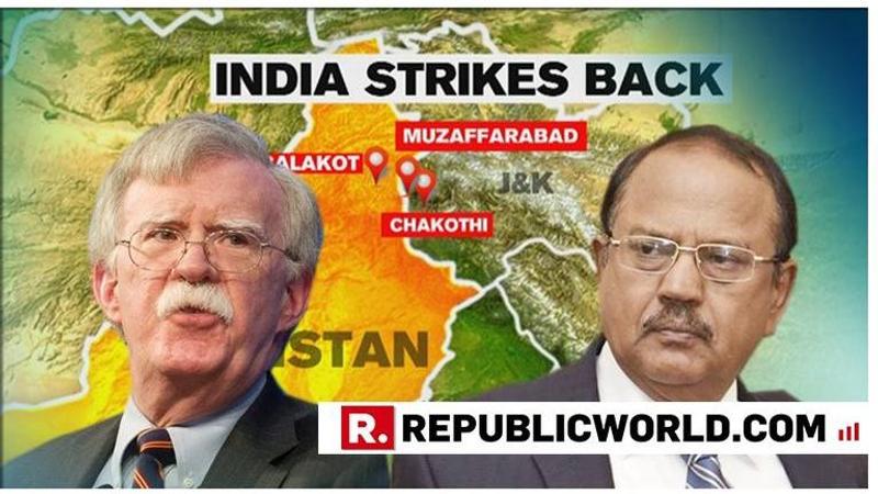 US NSA John Bolton dials Ajit Doval amid tensions between India, Pakistan