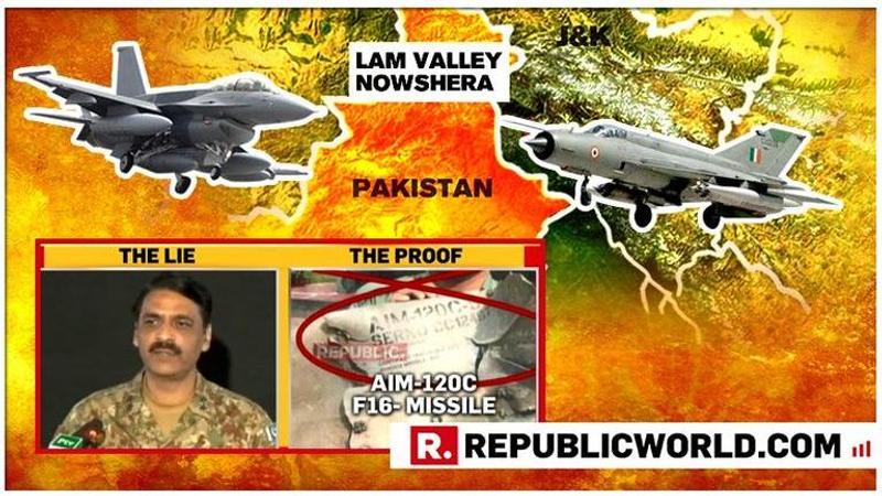 ANOTHER PAK LIE CAUGHT: Major General Ghafoor, stop lying, here's proof of Indian Forces bringing down your F-16 aircraft