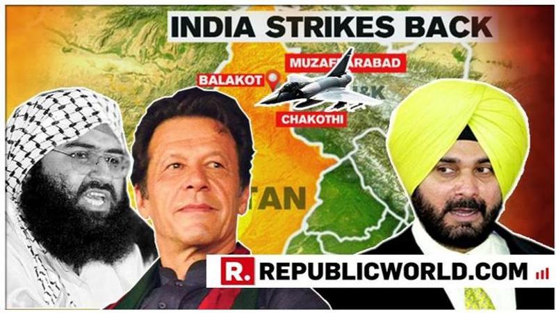 ATROCIOUS: "Were you uprooting terrorists or trees?", demands Navjot Singh Sidhu echoing Pakistan's line and questioning India's forces over strikes on Pak terror