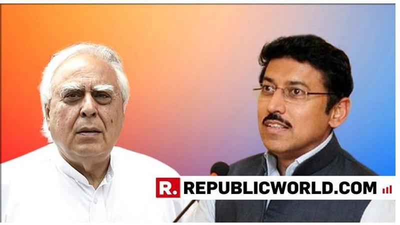 "You went to London for evidence against EVMs, will you please also go to Balakot to check?", Col Rajyavardhan Rathore takes on Kapil Sibal for questioning IAF strike' efficacy