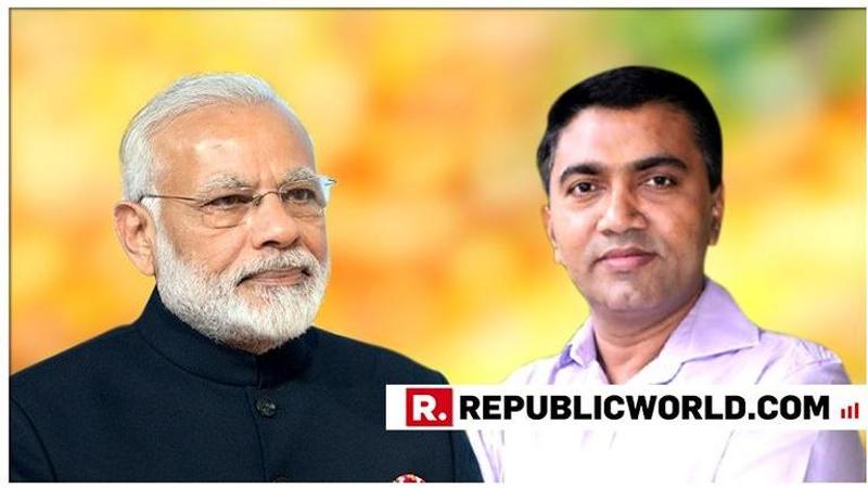 PM Modi extends best wishes to newly-appointed Goa CM Pramod Sawant and his team, says 'journey begins to fulfil dreams of people'