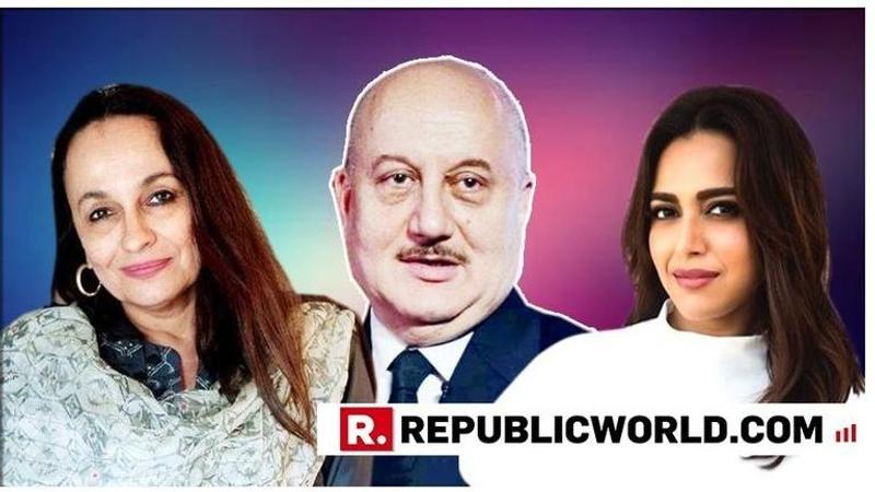 After Anupam Kher’s tweet on group within fraternity “campaigning for opposition”, here’s what Swara Bhaskar and Soni Razdan had to say