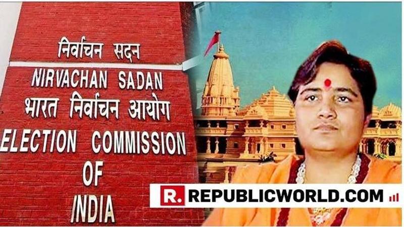 Seeking an explanation, EC issues a notice to Sadhvi Pragya for her remarks over Babri demolition