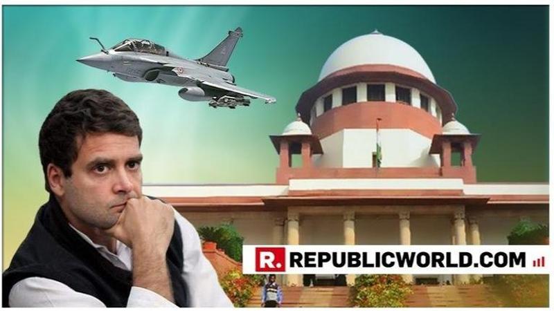 ACCESSED: This is Rahul Gandhi's 'unconditional apology' to the Supreme Court for misattributing his 'Chowkidar Chor Hai' attack to its Rafale review petitions order